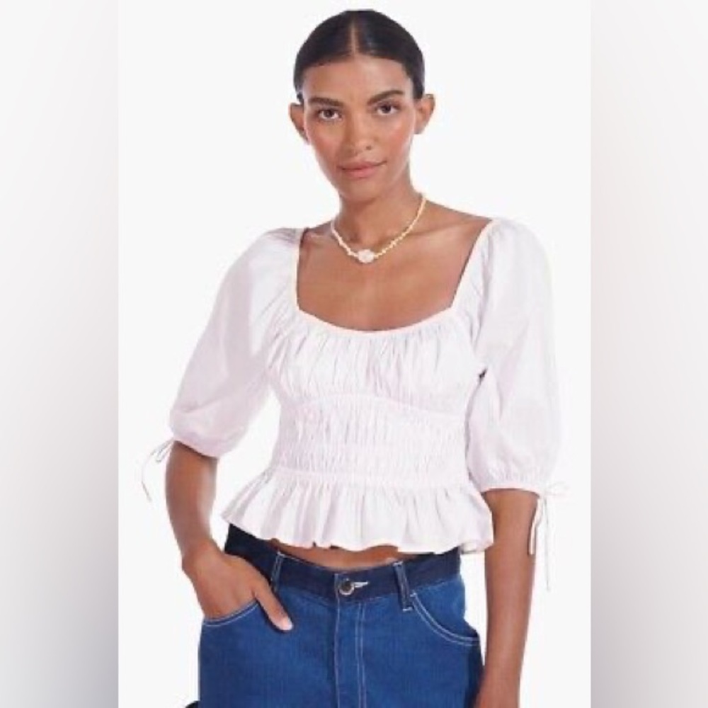 Staud Faye Top in White